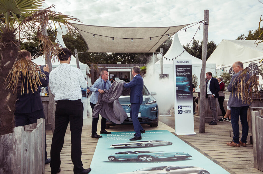 Cases - Product Reveal Visscher - bijzondere evenementen - auto onthulling