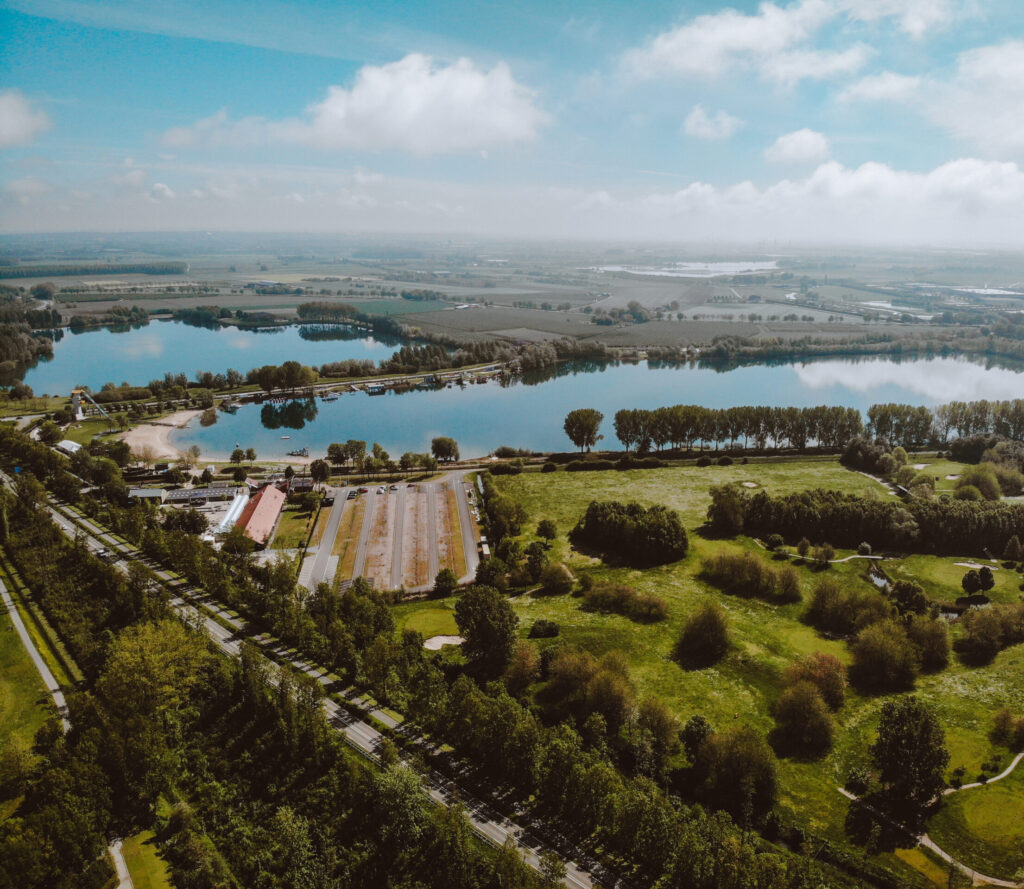 Rebranding - De Kaap - Overzicht - Drone - overzicht van het terrein van De Kaap